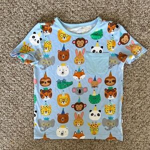 Little Sleepies Party Pals Pocket Tee